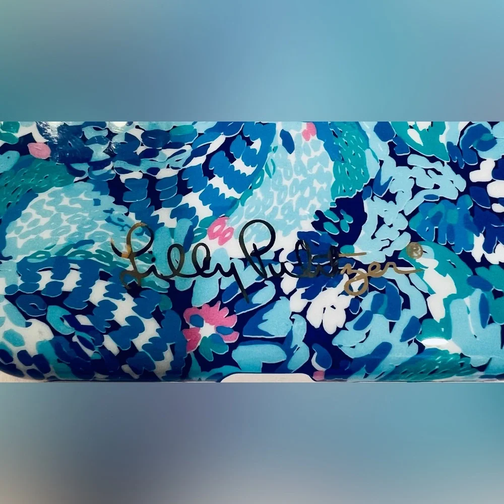 Lilly Pulitzer Blue Teal Floral Swirl iPhone Case for iPhone X/XS